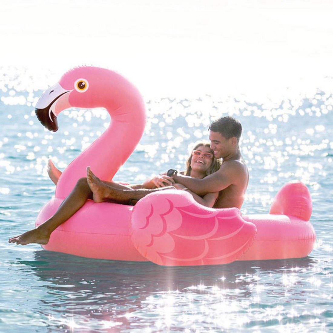 Flamingo Inflatable Ride-On - MEGA